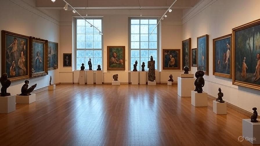 Inside Kaliso Art Gallery